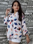 RAYON PRINTED BLOUSE