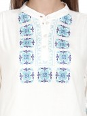 RAYON EMBROIDERED BLOUSE