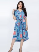 PRINTED KNEE LENGTH TUNIC