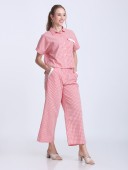 YARN DYED SHIRT AND TROUSER SET